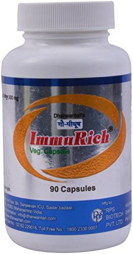 Immurich - Patented Formula - Chewable Capsule - Cow Colostrum