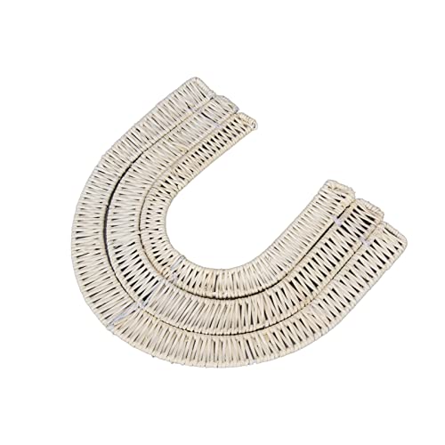 TANIQIACA Rattan Woven Wall Hanging Pendant, Timeless Elegance for Your Living Space