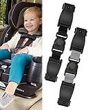 WGCHAIE 2 Stück Abschnallschutz Kindersitz, Gurtsicherung Kindersitz Autositz Brustgurt Clip, Anti Escape Brustclip für Autositze Kinderwagen Kinderhochstühle Fahrradsitze