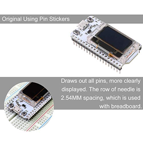 MakerHawk Modulo ESP32 OLED Display WiFi Development Board WIFI Kit 32 Basso consumo energetico 240 MHZ Dual Core con chip CP2012 Display da 0,96 pollici per Arduino Nodemcu
