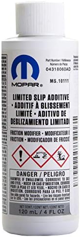 Genuine Mopar Fluid 4318060AC Limited Slip Additive - 4 oz. Bottle