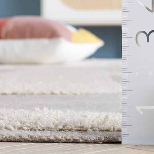 Tapete Safavieh Casablanca 6' x 9' Gris e Ivory miniatura 4