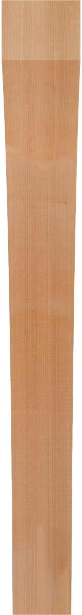 Ekena Millwork BRC04X32X32THR00SWR 3 1/2"W x 32"D x 32"H Thorton Smooth Knee Brace, Western Red Cedar