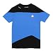 Science Blue Paneled Uniform -- Star Trek: The Next Generation T-Shirt, XX-Large