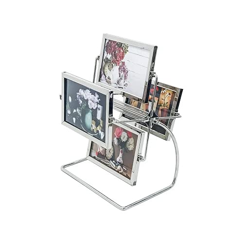 Porta Retrato Giratorio 8Fotos Metal