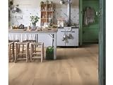 Timefloor Kalkeiche Rustikal 10mm Parkett Landhausdiele Massivholzdielen, Eiche Parkettboden, Naturbelassen, Schiffsboden Optik, Rustikale Optik, Einzelstab Parkett | 1 Stk. ca. 2,075 m², 182 x 19 ...