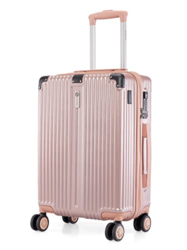Image of Baomi Solid Gold Range Gold Color 22 inch Cabin Trolley