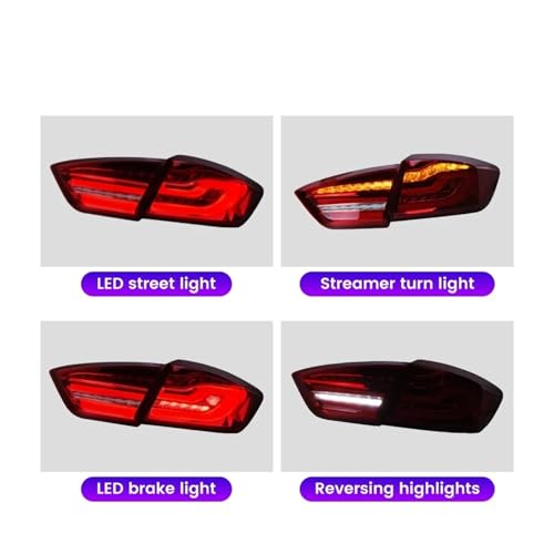 Feux arrière LED Cruze 2017-2019 multifonction avec DRL et antibrouillard intégré - 5