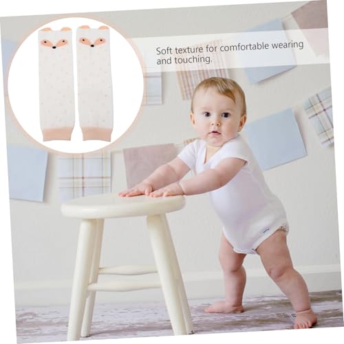 NOLITOY Boys and Girls's Knee Elbow Protectors Boy Girl Crawling Pads Soft Socks Warmer Breathable Elastic2