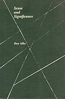 Sense and Significance 0391003135 Book Cover