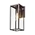 Bestshared Outdoor Wall Sconce, 15 Inch Outdoor Wall Lantern with Clear Glass, Anti-Rust Porch Lights,Weather Resistant Outdoor Lights for House, Garage, Doorway, Patio, Yard,E26 Socket(1Pack)