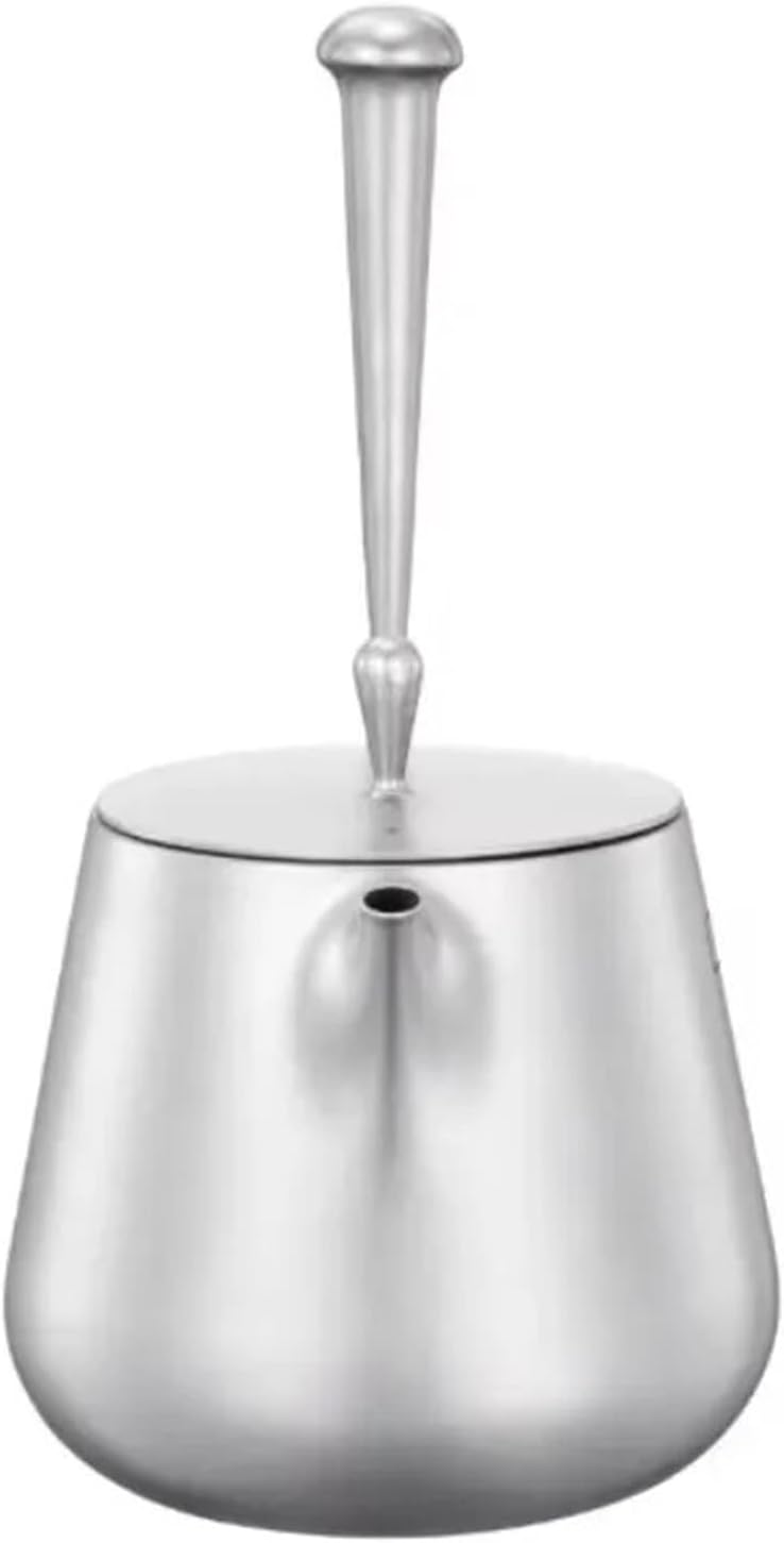 Convenient Titanium Kettle – Indoor & Outdoor Use for Boiling Water, Tea & Picnics