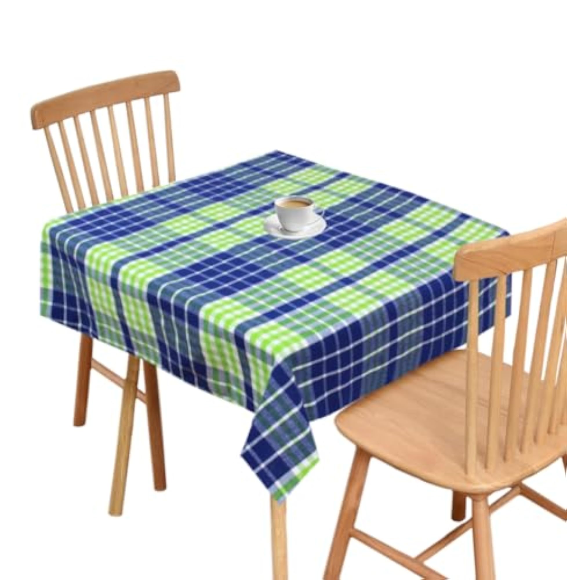 Cotton Yarn Dyed Table Cloth for 2 Seater
