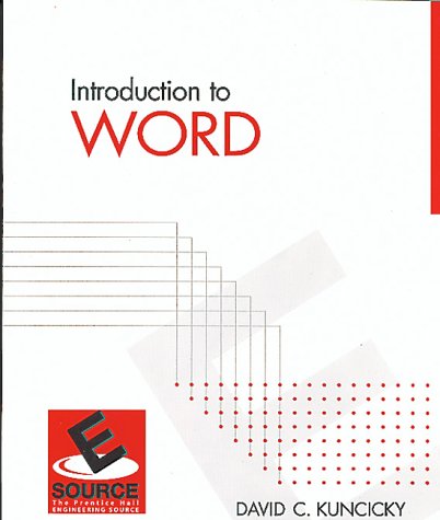 Introduction to Word (Prentice Hall Modular Series in Engineering)