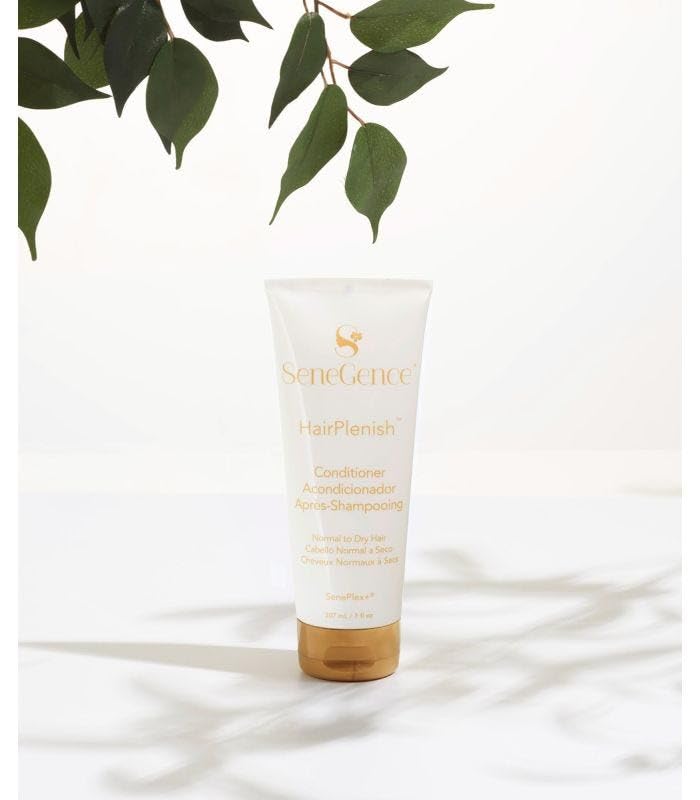 SeneGence HairPlenish Conditioner for Normal to Dry Hair, 7 Fl Oz, Nourishing Formula Reduces Frizz and Tangles, Free from Sulfates, Parabens, & Silicones