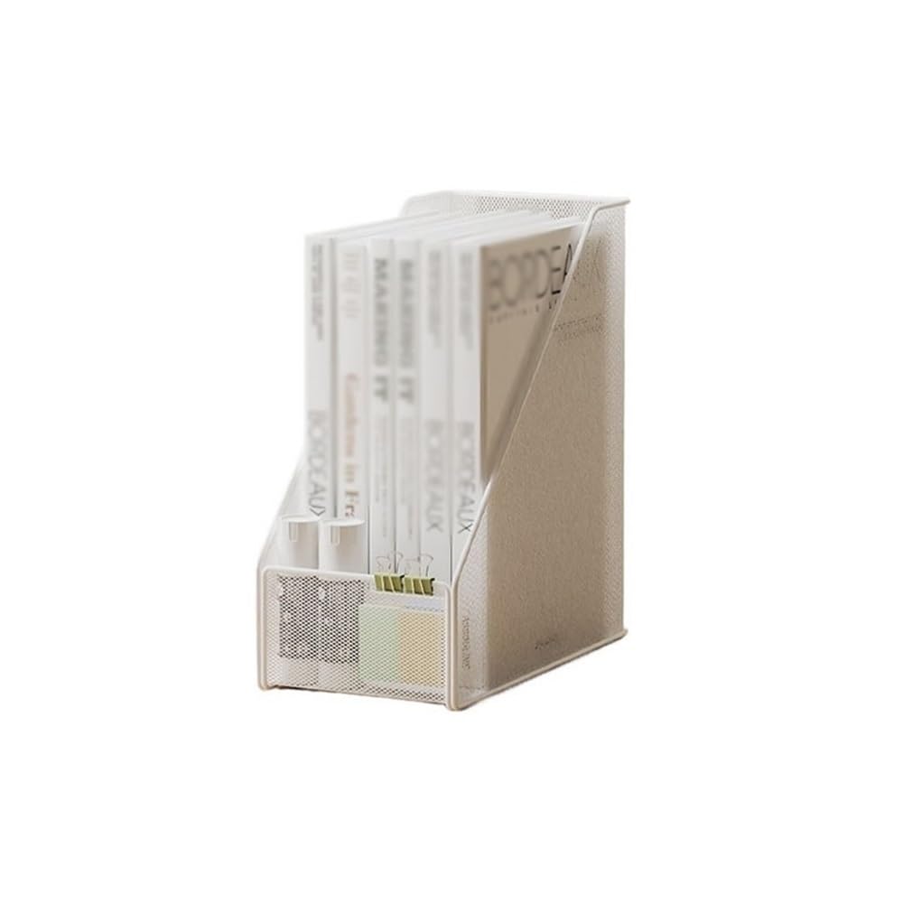 nanmenlong8 File Holder Metal Black Document Archiving Type File Holder for Home Office Supplies