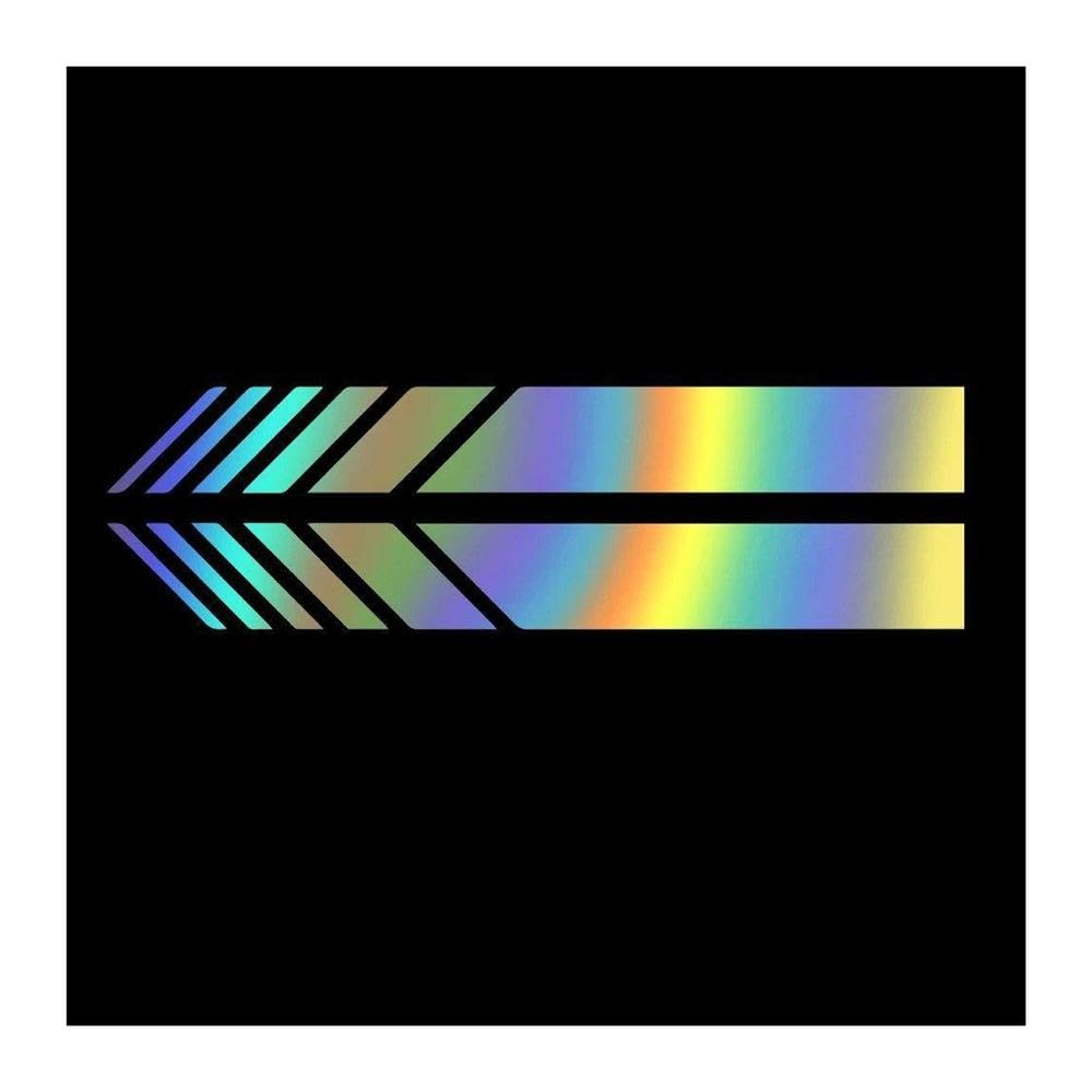 Car Body Arrow Stickers for Cars Both Decal Wrap Vinyl Film(Reflective Lasers)