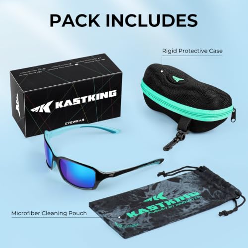 KastKing Alanta Polarized Women Sunglasses, PuriVex Coating, Wrap Design - image 7