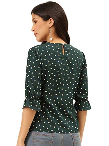 Image of Style Quotient Women Abstract Printed Polyester Smart Casual Top