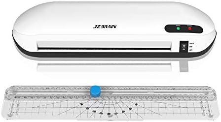 Laminating Machine,Laminator Machine,JZBRAIN A4 laminator with Trimmer, Two Minutes Fast Warm-Up, Rapid High Efficient Laminating, Hot & Cold Laminating Machine, 9 inch Max Width