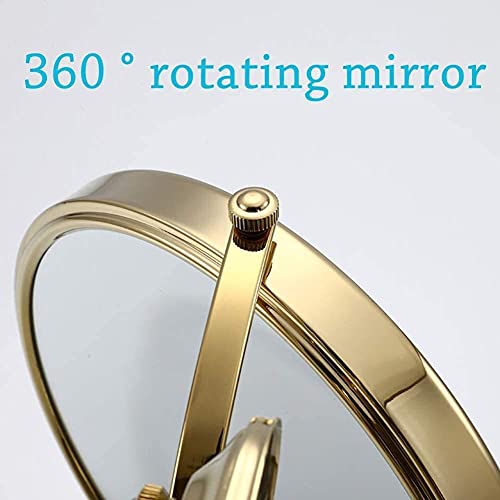 Miroir de maquillage résistant aux reflets flous grâce au zoom 3X extensible mural - 3