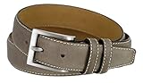 Classic Genuine Leather Office Career Casual Dress Belt 1-3/8