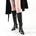 Vipost 3.35-inch Pointed Toe Knee High Boots for Women, Chunky Block Heel Tall Boots for Women with Side Zipper, Long Fall Winter Boot 2025