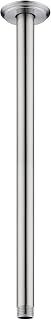 16 Inch Shower Arm and Flange Brushed Nickel, Ceiling Mounted Shower Arm for Rain Shower Head