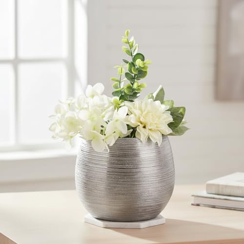 Pots de fleurs en céramique moderne pour petits espaces - 4
