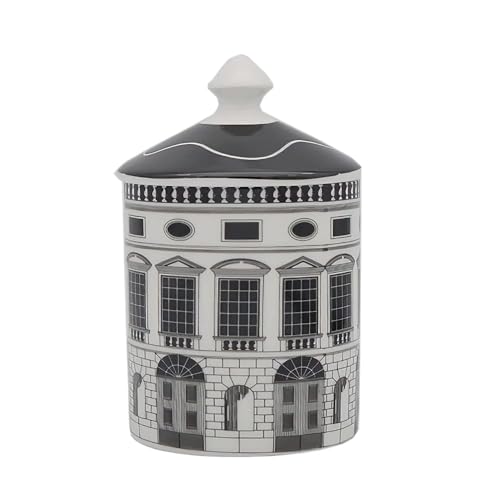 FimGlk Lina Cavalieri Keramik Aromatherapie Kerzenglas Stifthalter Schönheit Keramik Vorratsglas Mini Vase Kerzenhalter Tablett Home Dekorative Flaschen Decora (A5)