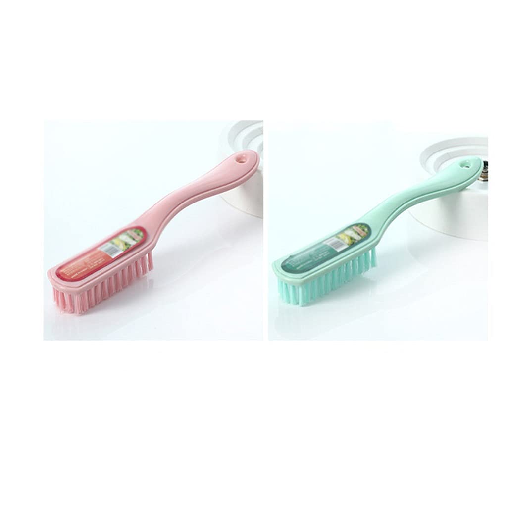 MQPALZKD Small Shoe Cleaning Brush Long Handle Plastic Laundry Soft Multifunctional