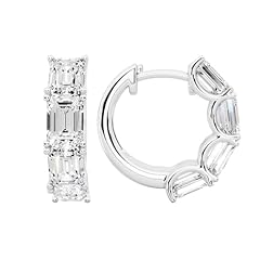 14K White Gold Plated Sterling Silver