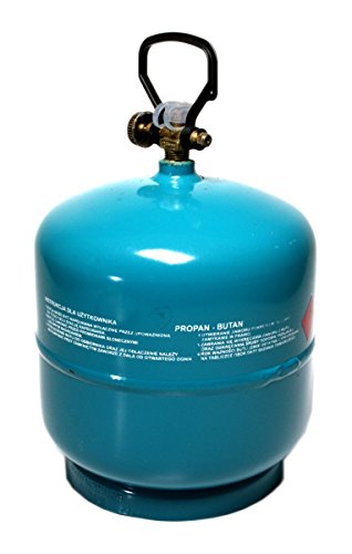 Preisvergleich Produktbild Gasflasche Leere befüllbare 3 kg Propan Butan Gas