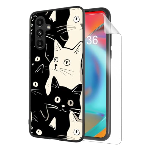 Tudguiloae Samsung Galaxy S25 Plus�p�g�ѓd�b�P�[�X�ATPU�ϏՌ��t���ی�J�o�[ 6.7�C���` ����̔L Samsung S25 Plus�p�y�ʌ݊����C�����X�[�d�A�X�N���[���v���e�N�^�[�t�B����