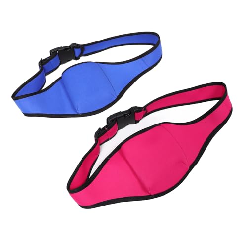 2pcs Fitness Mic Bag Microphone Belt Pack for Instructors Portable Mic Waist Bag for Yoga Running Dance