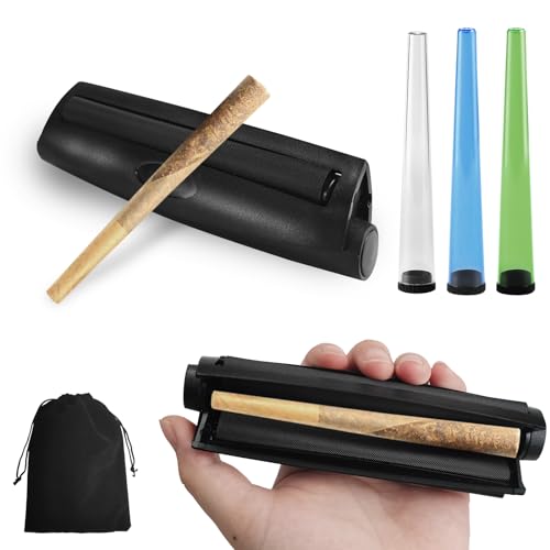 110 mm Drehmaschine Zigaretten Joint, Drehhilfe Joint Roller, Zigarettendrehmaschine mit Filter, Cigarette Roller Machine, Zigaretten Zubehör Rollmaschine, Konische Tabak Drehmaschine, Drehhilfe