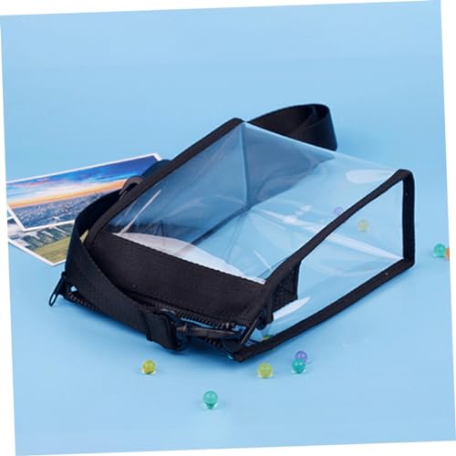 Bandoulière transparent PVC étanche lot de 2 sacs multifonctions - 2
