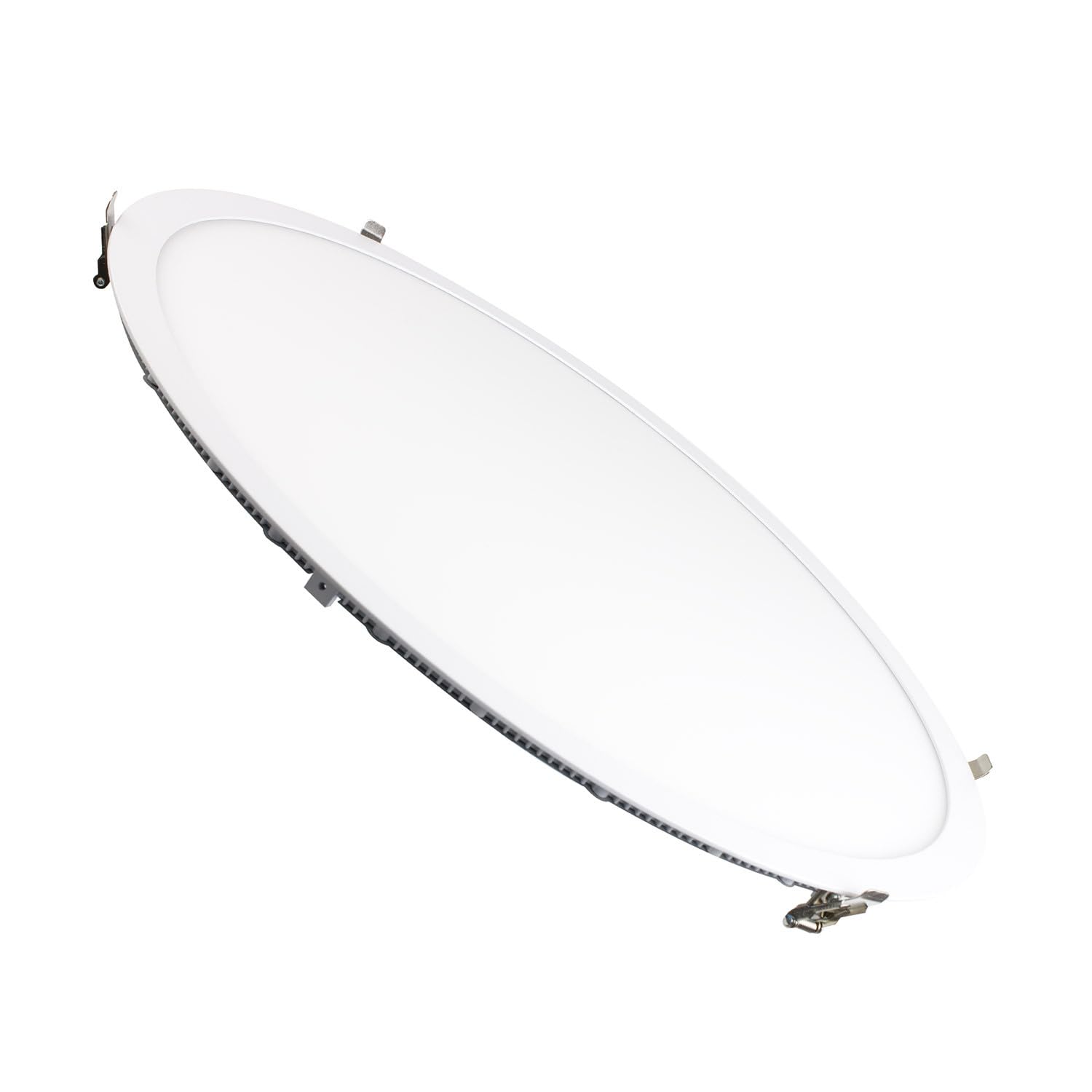 LEDKIA LIGHTING Dalle LED 48W Ronde Extra-​Plate Coupe Ø 585 mm 4000K Blanc neutre