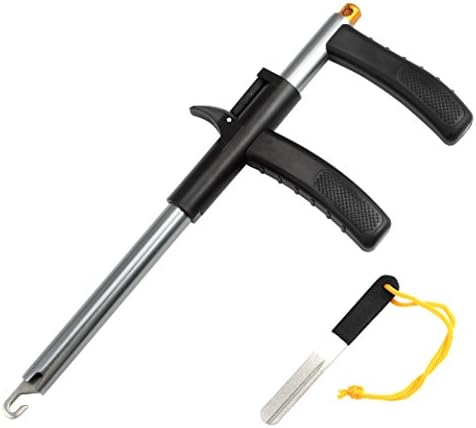 CRAZY SHARKHook Remover Aluminum Fish Hook Remover Extractor 9.6in