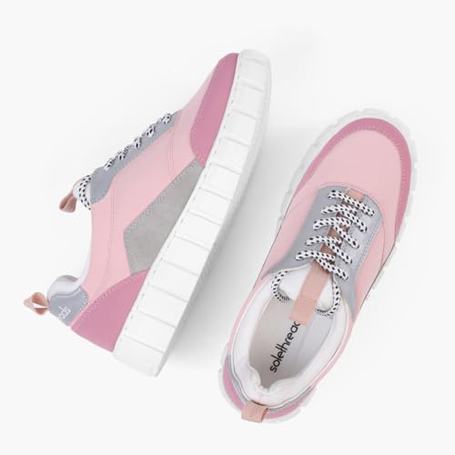 Image of SOLETHREADS Stellar Women's Sneakers|Soft Cushioned|Memory Foam Insole|Slip-Resistance|Dynamic Feet Support|Arch Support|Shock Absorption|Casual Shoes|Stylish|Anti-Skid|Party Shoes