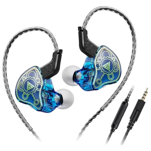 Concept Kart QKZ HI7T in-Ear Monitor with Mic, 10mm Dynamic Drive...