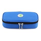 Cremallera fácil de abrir y cerrar para cualquier edad para usar sin esfuerzo, diseño de gancho y bucle tanto en el forro como en la bolsa hacen que esta bolsa sea fácilmente organizada.