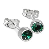 ⭐ Wunderschöne 925er Silber Ohrstecker mit 5mm Durchmesser