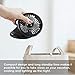 TREKOO Desk Fan Lamp Combo Rechargeable Battery Powered USB Personal Fan 3 Speeds 3 Light Brightness Flexible Gooseneck Small LED Lamp Table Fan Compatible with Adapter/PC/Power Bank