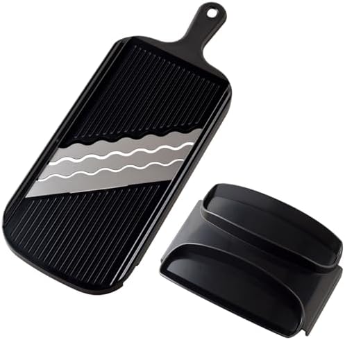 アーネスト 【日本製】 スライサー (千切り) ワイド 3倍速でできる (3倍速 トリプルウェーブ ワイド) 大手飲食店愛用ブランド A-77961 【Amazon.co.jp限定】 燕三条