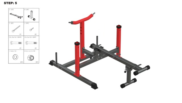Independent Converging Arms Weight Bench Foldable Chest Press Machine ...