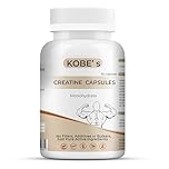 Creatine Monohydrate Capsules | No fillers, Additives or Bulkers, Pure Active Ingredients | 60 Creatine Capsules for Lean Muscle Mass and Strength | Made in UK