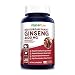 Red Korean Panax Ginseng 1200mg 200 Caps (Non-GMO & Gluten Free) Improve Stamina, Optimize Performance, Mental Health Pills - Extra Strength Ginsenosides