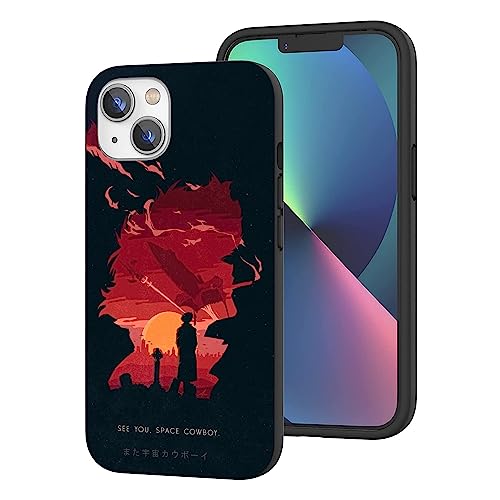 CHENQIAOHU Compatible with iPhone 15 Case, Full Body Protection Shockproof Protective Phone Case Slim Thin Cover (Anime-Cowboy-Bebop-Comic-4) by CHENQIAOHU - Used condition - US$8.67