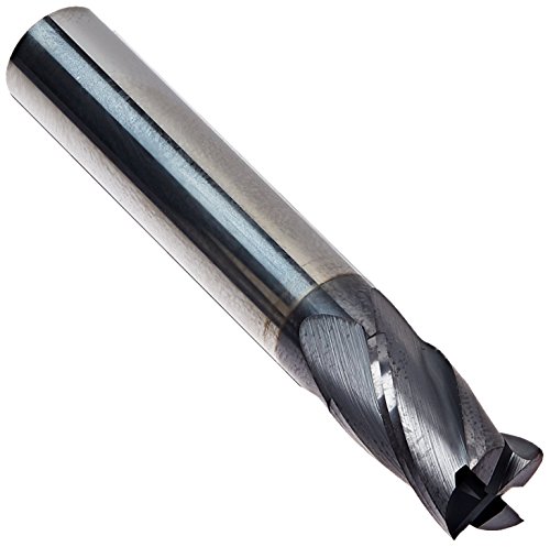 Kodiak Cutting Tools KCT131569 USA Made Premium Solid Carbide End Mill, 4 Flute, AlTiN Coated, 5/16